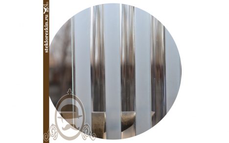 Листовое стекло рифлёное рельефное «Флутс» (Бесцветное, Бельгия) www.zerkaland.ru